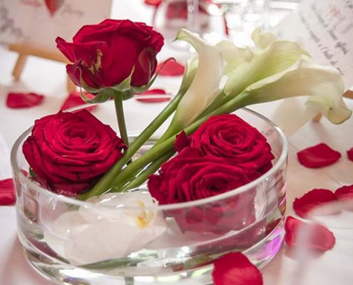 centre de table mariage