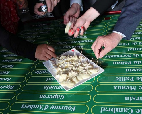 casino animation gourmande