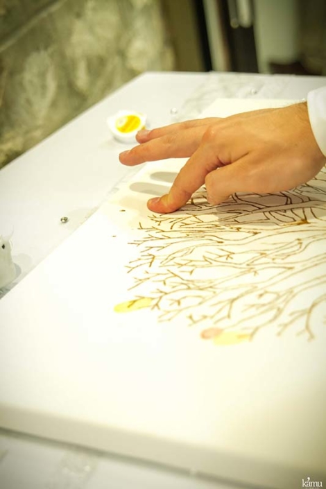 arbre a empreintes mariage