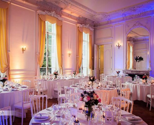chateau decoration mariage