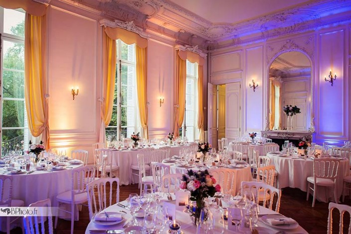 chateau decoration mariage
