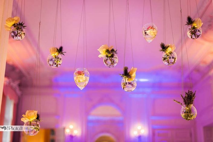 decoration pipettes fleurs