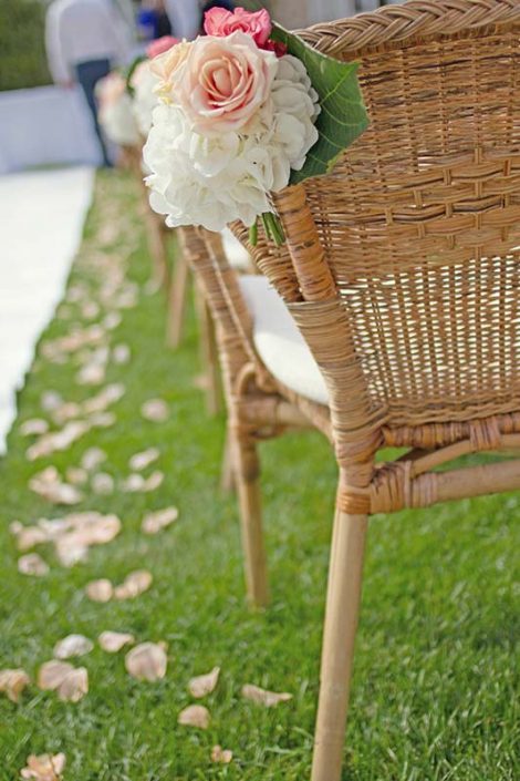 fleurs ceremonie laique