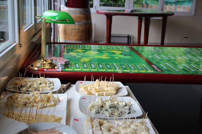 soiree casino gourmand