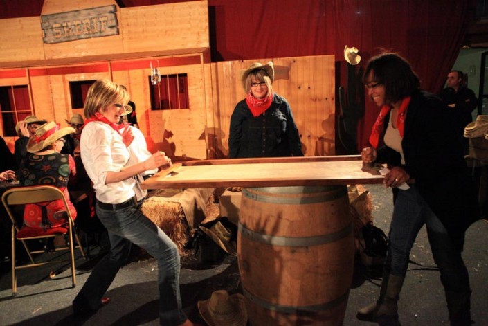 soiree western jeux