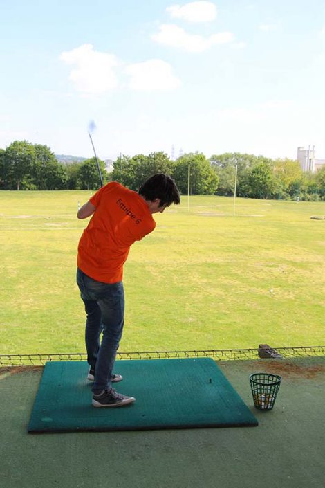 team building golf