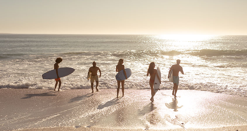 initiation surf activité séminaire mer