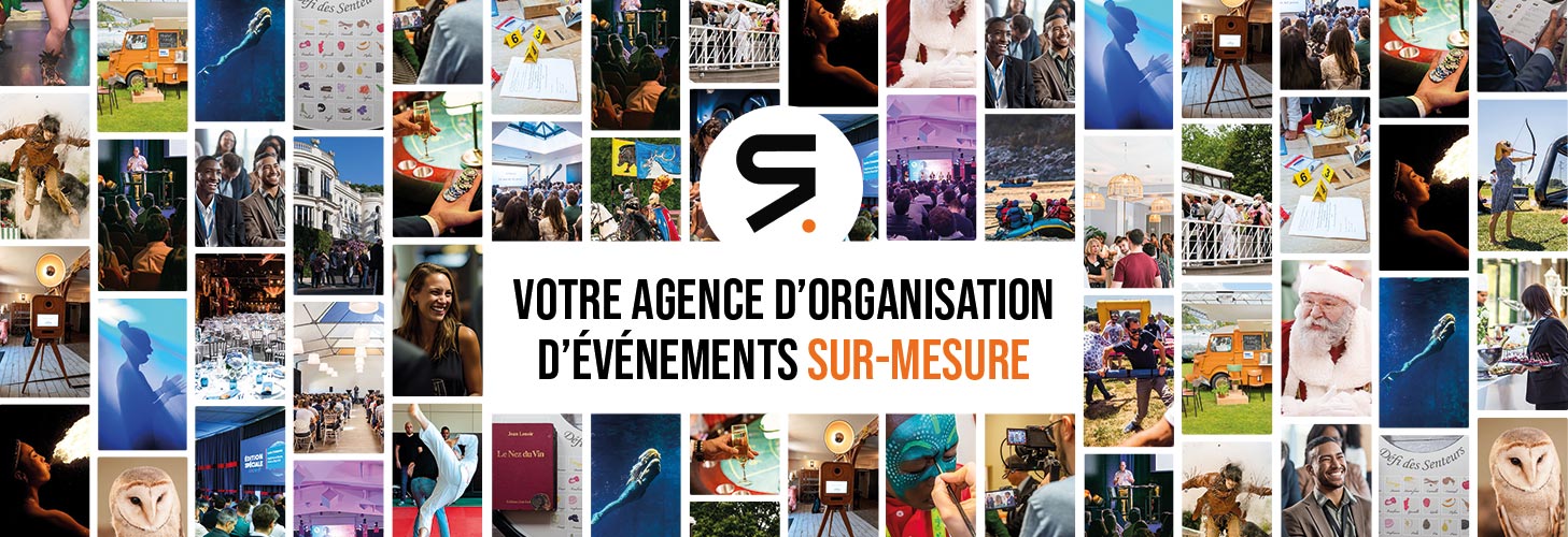 présentation bannière sphère événements
