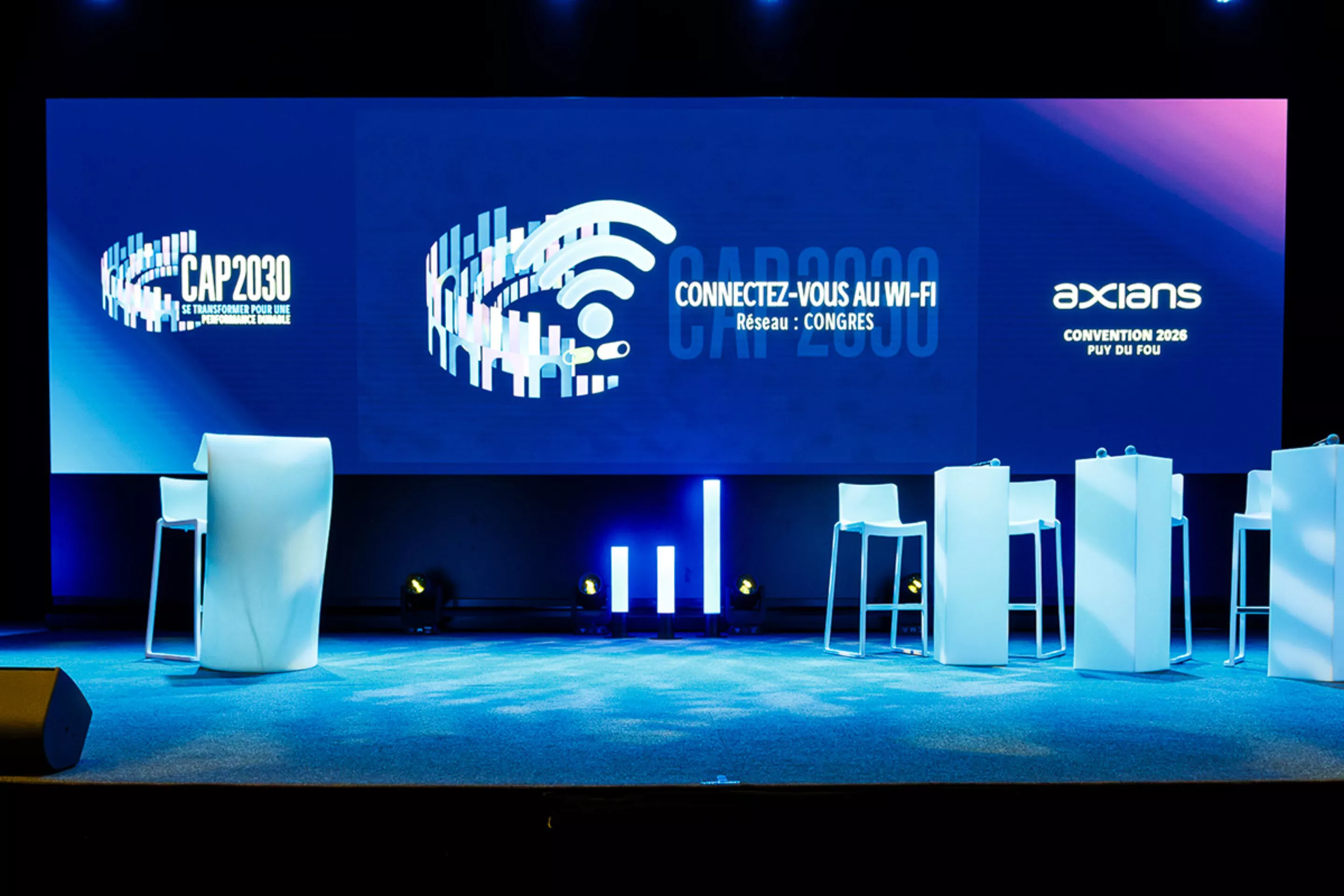 scenographie convention entreprise axians